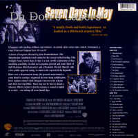 Seven Days in May Rare LaserDisc