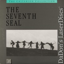 The Seventh Seal Criterion #10 CAV Rare LaserDisc