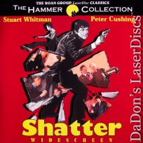 Shatter WS Roan Hammer Rare LaserDisc Whitman Cushing Diffring Thriller *CLEARANCE*