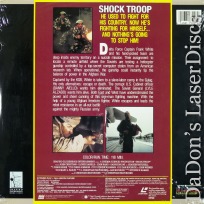 Shock Troop NEW LaserDisc Aiello Alzado Action