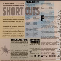 Short Cuts WS DSS Criterion #231 NEW LaserDisc 22 Stars Comedy