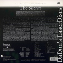 The Silence NEW Criterion LaserDisc 166 Bergman Drama Foreign