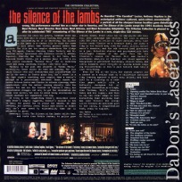 Silence of the Lambs THX WS Criterion #314 NEW LaserDisc Thriller