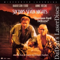 Six Days, Seven Nights AC-3 WS Rare LaserDisc Ford Heche Comedy