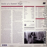 Smiles of a Summer Night Criterion #86 LaserDisc Bergman Comedy Foreign
