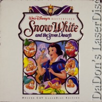 Snow White CAV Rare LaserDisc Disney Caselotti Animation