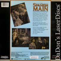 The Spanish Main LaserDisc Rare O\'Hara Hanreid Barnes Action