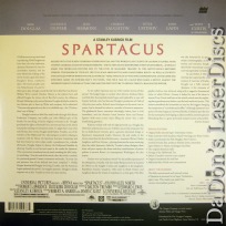 Spartacus WS Criterion #155 Rare LaserDisc Douglas Drama