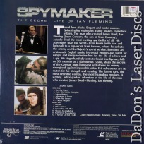 Spymaker Secret Life of Ian Fleming LaserDisc Connery NEW *CLEARANCE*