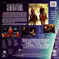 Star Trek VII Generations +CAV AC-3 WS Rare LaserDisc Shatner Sci-Fi