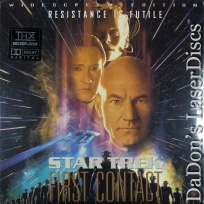 Star Trek VIII First Contact AC-3 THX WS Rare NEW LaserDisc Sci-Fi