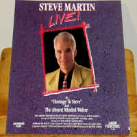 Steve Martin Live 1979 Performance Rare LaserDisc Comedy