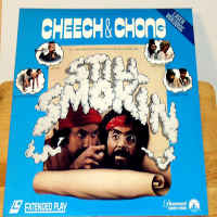 Cheech and Chong Still Smokin\' Rare LaserDisc Comedy