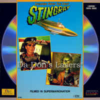 Stingray Invaders from the Deep Rare LaserDisc Sci-Fi *CLEARANCE*