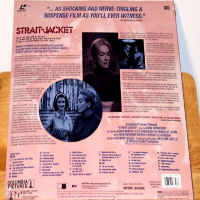 Strait-Jacket Straitjacket Rare NEW LaserDisc Crawford Horror