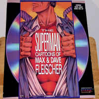 The Superman Cartoons of Max & Dave Fleischer Rare LaserDisc