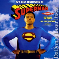 TV\'s Best Adventures of Superman 1 NEW LaserDisc Reeves Adventure