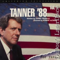 Tanner \'88 vol. 1 Criterion LaserDisc Murphy Reed Nixon Comedy