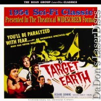 Target Earth Rare LaserDisc Roan WS LD Denning Sci-Fi