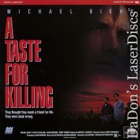 A Taste For Killing LaserDisc Biehn Bateman Thriller