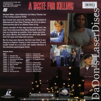 A Taste For Killing LaserDisc Biehn Bateman Thriller