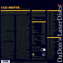 Taxi Driver WS Rare Criterion LaserDisc #109A DeNiro Drama