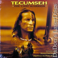 Tecumseh The Last Warrior Rare LaserDisc Western