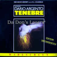 Tenebre AC-3 WS UNCUT Rare NEW Roan LaserDisc Argento Horror