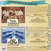 Texas Carnival Easy To Love Double LaserDisc NEW Musical
