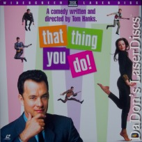That Thing You Do! AC-3 THX WS NEW Rare LaserDisc Hanks Comedy