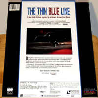 The Thin Blue Line Rare LaserDisc Errol Morris