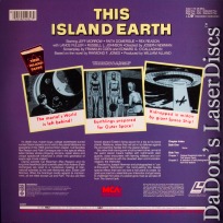 This Island Earth Rare Encore LaserDisc Morrow Sci-Fi *CLEARANCE*