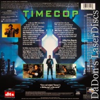 Timecop DTS THX WS NEW Rare LaserDisc Van Damme Sci-Fi
