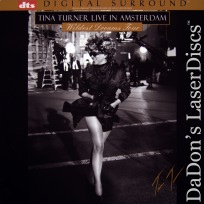 Tina Turner Live in Amsterdam DTS Mega-Rare LaserDisc Documentary Concert Music