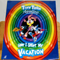 Tiny Toon Adventures How I Spent My Vacation Rare LaserDisc Cartoon *CLEARANCE*