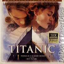 Titanic AC-3 THX WS LaserDisc DiCaprio Winslet Zane Drama