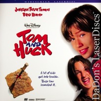 Tom and Huck AC-3 WS Rare LaserDisc Taylor Thomas Family