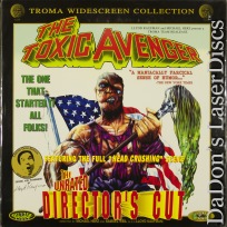 The Toxic Avenger WS Unrated Dir Cut Mega-Rare NEW LaserDisc Horror