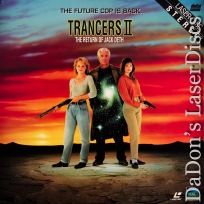 Trancers II Return of Jack Deth Full Moon LaserDisc Thomerson Sci-Fi