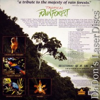Tropical Rainforest IMAX Dolby Surround CAV Rare LaserDisc Holder Documentary *CLEARANCE*
