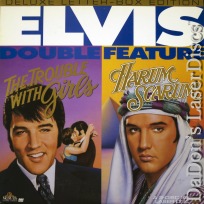 The Trouble with Girls / Harum Scarum LaserDiscs Elvis Presley Music Comedy