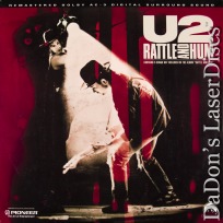 U2 Rattle and Hum AC-3 LaserDisc Bono Edge Clayton Concert Music