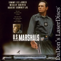 U.S. Marshals LaserDisc AC-3 WS NEW Tommy Lee Jones Snipes Downey Action