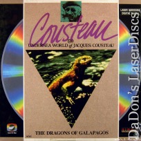 Undersea Cousteau The Dragons of Galapagos Rare LaserDisc Documentary