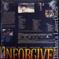 Unforgiven WS DSS Mega-Rare NEW LaserDisc Anamorphic Squeezed Western