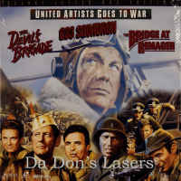 United Artists Goes to War WS Rare NEW LaserDisc Box-set Drama