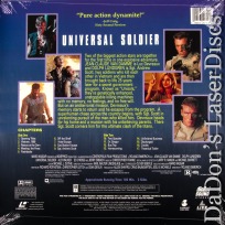 Universal Soldier AC-3 WS Rare NEW LaserDisc Van Damme Sci-Fi