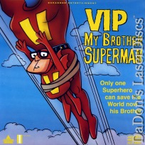 VIP My Brother Superman Rare LaserDisc Bozzetto Animation