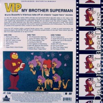 VIP My Brother Superman Rare NEW LaserDisc Bozzetto Animation