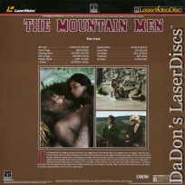 The Mountain Men Rare LaserDisc Heston Western